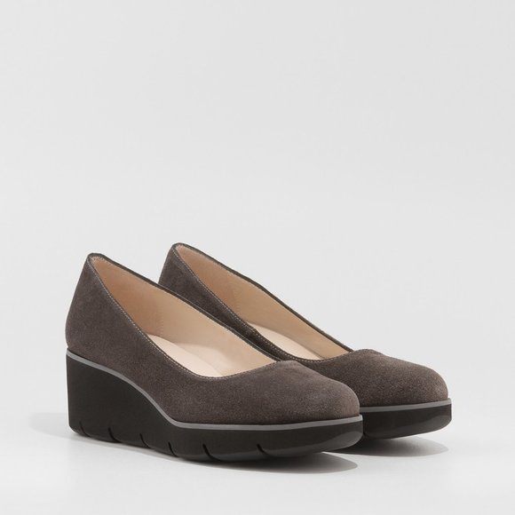 Gadea Shoes - GADEA wedge slip on with lug rubber sole 40 (10)